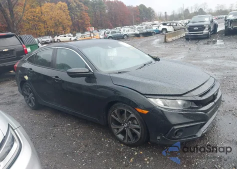 2020 Honda Civic Sport from USA, damaged, VIN 2HGFC2F85LH501042